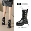 Botas de Montaña Aogushi Deng Meilade Martin para Mujer 2026 Nuevo Otoño Retro Chuanxi Pantalones de Viaje Pierna Botas de Caballero Western