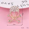 Joyería Retro Antigua de Calavera Europea y Americana Pistola Cabeza de Fantasma Negra Máscara Caja de Teléfono Móvil DIY Material para Joyería Mayoreo