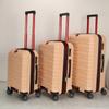 Conjunto Popular de Três Peças para Comércio Exterior com Mala Trolley de Alta Capacidade 20 polegadas Zíper à Prova de Explosão Alça Dupla Mala de Viagem Spinner