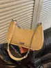 Bolso minimalista de textura tejida para debajo del brazo, nuevo bolso de hombro de moda verano 2026, elegante bolso cruzado para el trabajo y los desplazamientos