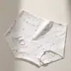 Ropa interior de algodón puro para mujer 10A antibacteriana, entrepierna extendida, boxers sin costuras para mujer, talla grande para mujeres de talla grande