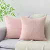 Funda de Almohada Triangular Oblicua Popular Transfronteriza Pana Geométrico Cojín Lumbar Funda de Cojín Felpa Rayada Suministros para el Hogar Funda de Almohada