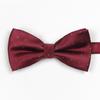 Terno Vermelho para Padrinho e Noivo Masculino Gravata Prata com Estrela Branca Camisa Casamento Estilo Britânico High-end Estilo Coreano Gravata Borboleta Novo Estilo