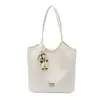 Bolsa para Viajes Diarios, Bolso Tote Versátil, Gran Capacidad, Patrón Tejido, Bolso de Hombro para Mujer, Nuevo Modelo 2026 Bolso para Mujer