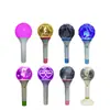 Controle Remoto Acrílico Bastão de Luz LED Luminoso Portátil Bola Suporte LED Bastão de Show Personalizado Bastão Fluorescente Mudança de Cor Multi-color Suporte