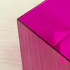 Caja de Almacenamiento Colorida Acrílica Personalizada Transparente Elegante Exhibidor con Ventana Caja de Exhibición para Joyería