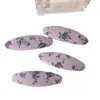Pinza para el pelo con flor de tela colorida de diseño de nicho estilo coreano, pinza BB, pinza para flequillo de lunares frescos, accesorio para el cabello, hecho a mano, versátil para mujeres