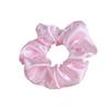 Goma para el pelo scrunchie vintage para mujer, Anillo de cerdo Bm rojo anudado, Banda para el pelo simple y elegante, Cuerda elástica para el pelo estilo Ins, Esponjoso