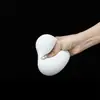 Juguete sexual blanco lechoso TPE masculino taza de gel suave juguete de avión Amazon forma de corazón dispositivo de entrenamiento de lujo ligero creativo