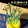 6mm 15 Varetas de Incenso Floração da Prosperidade, Incenso Florido Fragrante, Incenso de Folha de Pomelo no Atacado para Boa Sorte e Riqueza, Incenso de Oferta Doméstica, Aroma Verde Fresco