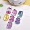 Rongjing joyería color fluorita cuentas pulsera diy accesorios de cristal flor Ketang ventas directas de fábrica