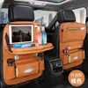 Assento do carro saco de armazenamento do saco pendurado do carro da mesa de jantar das crianças cadeira de volta multifuncional saco de armazenamento saco de armazenamento