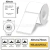 Papel térmico sintético à prova de quatro elementos é adequado para papel de impressora térmica Phomemo M110/M220/Chiteng 221B