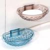 Jabonera de alta gama con escurridor para inodoro, creativa, sin perforaciones, con ventosa para el hogar, para montar en la pared