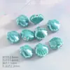 Contas Pequenas de Cerâmica Frescas e Coloridas em Formato de Concha para Joias Artesanais DIY, Acessórios com Contas, Pulseiras e Acessórios de Vestuário