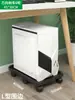 Suporte para Host de Computador de Mesa, Rack de Armazenamento Integrado para Impressora, Base Móvel de Chassi de Andar Multi-Camadas para Escritório