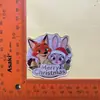 Zootopia Nick y Judy Imanes para Refrigerador de Mercancía Material Magnético Plano Acrílico Souvenirs Regalo Película