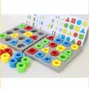 Juego de Mesa de Educación Temprana para Niños con Habilidad Manual, Pensamiento Espacial, Forma de Tarjeta, Emparejamiento, Transfronterizo, Nuevo Producto