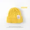 Sombrero estilo japonés para mujer, gorro de punto grueso de alta moda para otoño e invierno, sombrero versátil de talla grande holgado para clima frío, transfronterizo