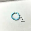 Anillo elástico para el día a día, Nuevo anillo de dedo índice con cuentas estilo chino, Venta directa de fábrica, Venta al por mayor, Anillo elástico de dropshipping