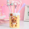 Nuevo Adorno de Escritorio Personalizado: Lámpara Portalápices de Buda Brillante Creativa y de Moda, Decoración de Almacenamiento Regalo