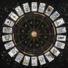 Mantel de Tarot Tela Esterilla Tarjeta de Tarot Fase Lunar Sol Árbol de la Vida Mantel de Terciopelo