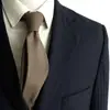 Gravata Estreita Casual Coreana Masculina e Feminina Cor Sólida Listrada Retrô Britânica Casamento Formal Trabalho Profissional Cor Café Verde Escuro