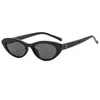 68025 Óculos de Sol Anti-UV de PC Europeus e Americanos Óculos de Sol Personalizados Olho de Gato Armação Pequena Moda para Usar Óculos de Sol Masculinos e Femininos