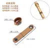 Hebilla de Ajuste para Correa de Bolso de Cuero Genuino Hebilla de Correa de Bolso Artefacto Acortador de Correa de Hombro Accesorios Hebilla de Clip Fijo para Bolso de Mano de Piel de Vaca