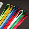 Lanyard de Poliéster de Color de 1.5cm Tarjeta de Trabajo Certificado de Exposición Marca Marca Cinta de Identificación de Estudiante Cuerda Gruesa para Colgar