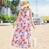 Vestido de Algodão e Seda de Alta Qualidade para Mães, Super Estiloso, Novo Modelo 2026, Vestido Regata de Verão Estilo Férias Relaxantes para Mulheres