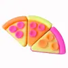 Brinquedo de Aperto de Pizza Simulado em TPR Squeezza Pizza Brinquedo de Alívio de Estresse com Rebote Lento Venda Quente Atravessando Fronteiras Atacado