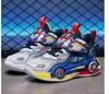 Tenis de Dibujos Animados para Niños con Velcro Doble Malla Tenis 2026 Otoño Zapatos Transpirables Zapatos para Estudiantes con Luces
