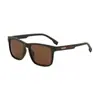 Nuevas Gafas de Sol Polarizadas Cuadradas de Pesca de Moda para Hombres, Gafas de Sol Versátiles Personalizadas con Protección Solar para Hombres, Transfronterizas