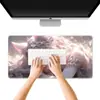 Mouse Pad Extra Grande Meninos e Meninas Escritório Criativo Antiderrapante Mesa Pad E-Sports Animação Bidimensional Teclado de Computador Pad