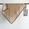 Novo Lenço Quadrado Pequeno com Estampa Espinha de Peixe, Toque de Lã de Seda, Amarrado na Cintura, Lenço de Seda, Lenço para Combinar com Camisa no Outono e Inverno, Lenço Versátil para Mulheres