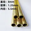Diámetro 1 2 3 4 40 50 mm tubo redondo pequeño de latón capilar hueco de pared delgada h62/h65 tubo de latón protección ambiental