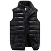 Chaleco Grueso de Algodón con Relleno de Plumón Nuevo para Otoño e Invierno 2026 para Hombres Jóvenes, Chaleco Chaqueta Casual de Talla Grande de Moda para Hombre