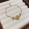 Pulseira com Pingente Redondo de Zircônia Super Brilhante, Fashion, Simples, Luxuosa, de Alta Qualidade, Versátil, Joia Feminina Exquisita