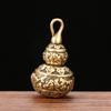 Puesto de Jianghu, modelo de 10 yuanes, colgante pequeño de latón, calabaza de cobre, ábaco de cobre, calabaza de Sutra del Corazón de latón de los 12 Zodíacos