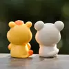 Doze Zodíacos de Resina Pequenos Enfeites Micro Paisagem Criativos Enfeites de Mesa Animal Artesanato Chinês Enfeites de Carro