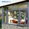 Fabricante de Foshan Puertas y Ventanas de Aluminio Hechas a Medida para Sala de Estar y Cocina de Hogar Ventanas Superiores Colgantes Ventanas Batientes de Doble Acristalamiento a Prueba de Ruido