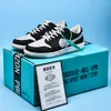 Fábrica Putian Aj Sapatos Masculinos Loja Principal Dunk Preto e Branco Tênis Panda Aj1 Baixo Air Force One Tênis Femininos