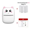 Mini Impresora Portátil Inalámbrica de Venta Caliente Transfronteriza Se Puede Conectar a Teléfono Móvil Pequeña Impresora de Fotos Autoadhesiva para el Hogar