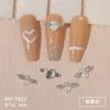 Nova Nail Art Jóias Arco Dourado Pérola DIY Astronauta Liga Diamante Borboleta Jóias Urso Diamante Atacado