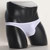 Calzoncillos de hombre de seda de hielo de verano sexy para adultos de cintura baja, pantalones cortos de tanga sexys transfronterizos europeos y americanos para hombres