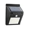 Lámpara de Calle LED Integrada Alimentada por Energía Solar con Sensor de Movimiento para Exteriores Iluminación Solar para Patio Luz de Paisaje Inteligente