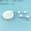 Molde de Silicone Uva Verde Bolas Redondas Pequenas para Fazer à Mão Chocolate Caseiro Maltesers Molde de Cozinha para Assar