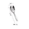 Aço inoxidável Colher Garfo Infantil Colher para arroz seco bebê bebê comendo suplemento alimentar colher de sopa colher pequena colher de sobremesa colher doméstica