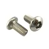 Tornillo de máquina de diente de tornillo electrónico antirrobo de acero inoxidable (T15)Tornillo de seguridad PM4*12 tipo flor de ciruelo con columna